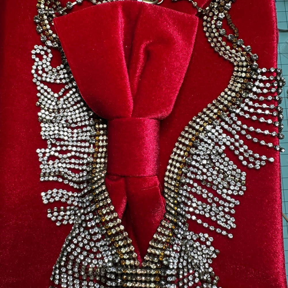 Banana Republic Gold and Silver Statement Necklace